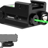 Live Safe NY - Self Defense Non-Lethal Launcher - Buffalo NY - RECHARGEABLE TACTICAL FLASHLIGHT GREEN LASER DOT SIGHT COMBO - Image 0001